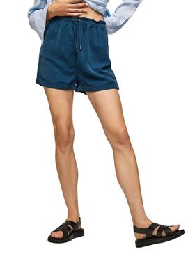 Short Pepe Jeans Brigitte Azul Marino para Mujer