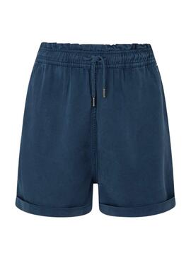 Short Pepe Jeans Brigitte Azul Marino para Mujer