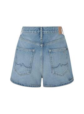 Shorts Pepe Jeans Rachel Azul para Mujer