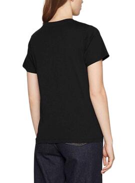 Camiseta Pepe Jeans Wendy Negro para Mujer