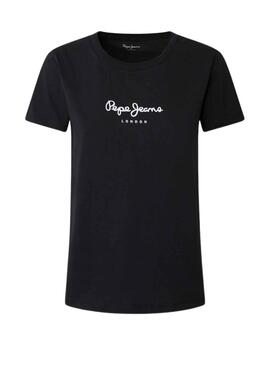 Camiseta Pepe Jeans Wendy Negro para Mujer