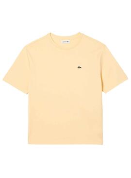 Camiseta Lacoste TF5441 Amarillo para Mujer