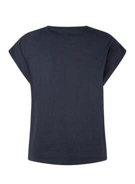 Camiseta Pepe Jeans Bloom Marino para Mujer