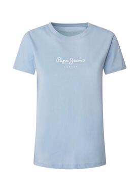 Camiseta Pepe Jeans Wendy Azul para Mujer