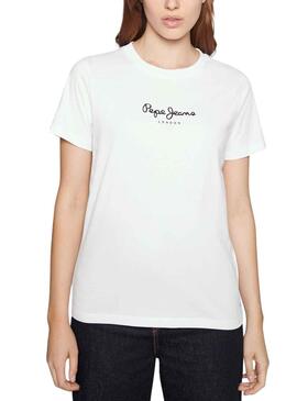 Camiseta Pepe Jeans Wendy Blanco para Mujer