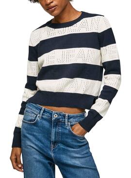 Jersey Pepe Jeans Francine Rayas para Mujer