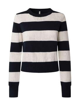 Jersey Pepe Jeans Francine Rayas para Mujer