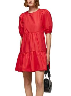 Vestido Pepe Jeans Bella Rojo para Mujer