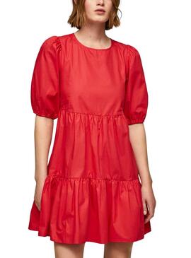 Vestido Pepe Jeans Bella Rojo para Mujer