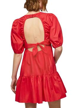 Vestido Pepe Jeans Bella Rojo para Mujer