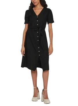 Vestido Vila Prisilla Negro para Mujer