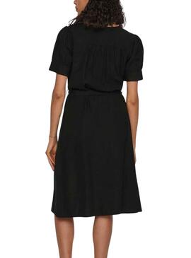 Vestido Vila Prisilla Negro para Mujer