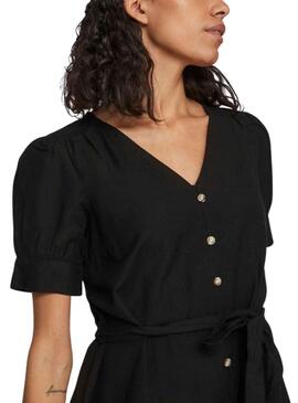 Vestido Vila Prisilla Negro para Mujer