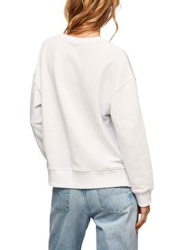 Sudadera Pepe Jeans Nora Blanco para Mujer