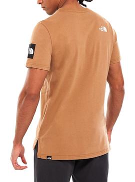 Camiseta The North Face Fine Marron Hombre