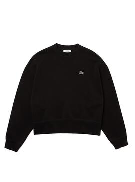 Sudadera Lacoste Style Negro para Mujer