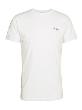 Camiseta Pepe Jeans Jack Beige para Hombre