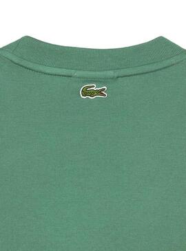 Camiseta Lacoste Loose Verde para Hombre y Mujer