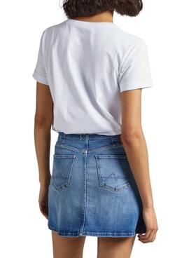 Camiseta Pepe Jeans Agnes Blanco para Mujer