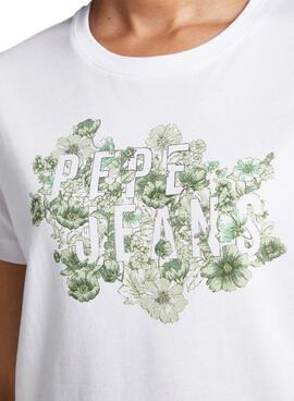 Camiseta Pepe Jeans Alice Blanco para Mujer