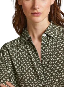 Camisa Pepe Jeans Fala Verde para Mujer