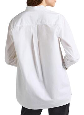 Camisa Pepe Jeans Falana Blanco para Mujer