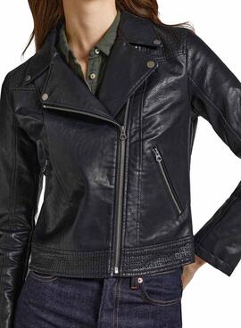 Cazadora Pepe Jeans Masie Negro para Mujer