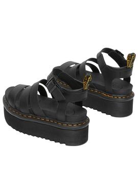 Sandalias Dr Martens Blaire Quad Negro para Mujer