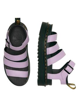 Sandalias Dr Martens Blaire Lila para Mujer