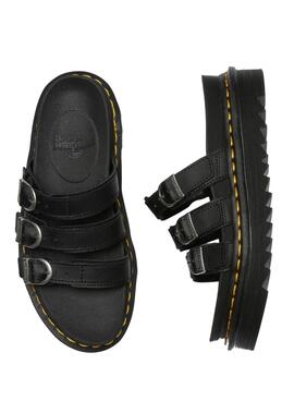 Sandalias Dr Martens Blaire Slide Negro para Mujer