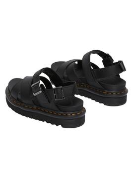 Sandalias Dr Martens Voss Negro para Mujer