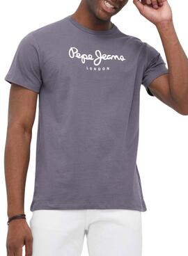 Camiseta Pepe Jeans Eggo Gris para Hombre