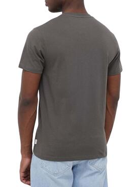 Camiseta Pepe Jeans Oldwide Gris para Hombre