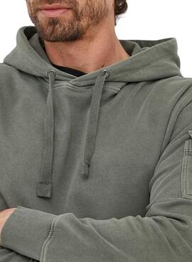 Sudadera Pepe Jeans Macsson Verde para Hombre