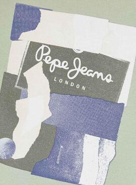 Sudadera Pepe Jeans Oldwive Verde para Hombre