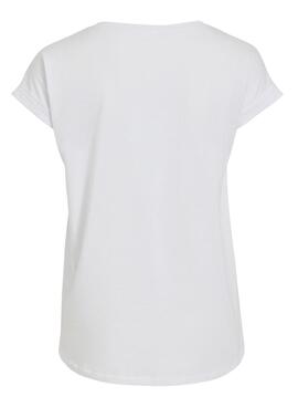 Camiseta Vila Dreamers Blanco para Mujer