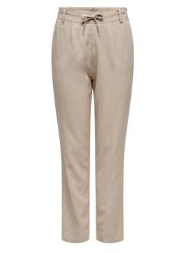 Pantalón Only Caro Beige para Mujer