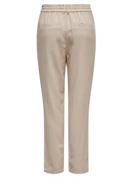 Pantalón Only Caro Beige para Mujer