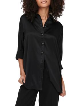 Camisa Only Victoria Negro para Mujer