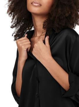 Camisa Only Victoria Negro para Mujer