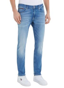 Pantalón Vaquero Tommy Jeans Scanton Azul Claro