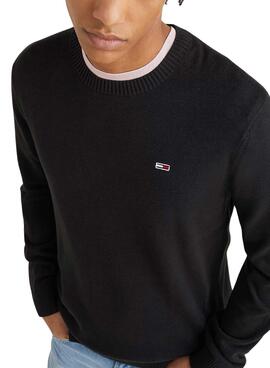 Sudadera Tommy Jeans Light Negro para Hombre