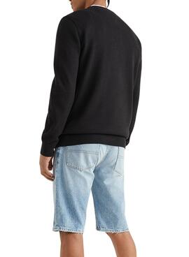 Sudadera Tommy Jeans Light Negro para Hombre