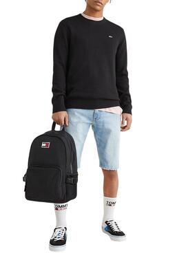 Sudadera Tommy Jeans Light Negro para Hombre