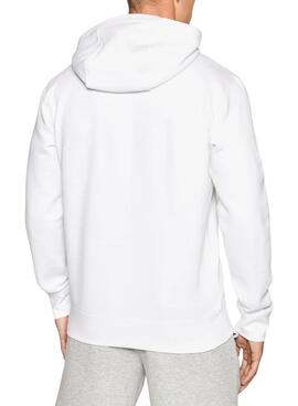 Sudadera Tommy Jeans Fleece Blanco para Hombre