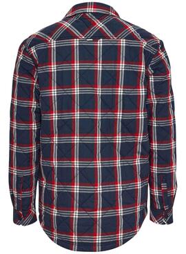 Sobrecamisa Tommy Jeans Padded Marino para Hombre