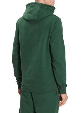 Sudadera Tommy Jeans Arched Verde para Hombre