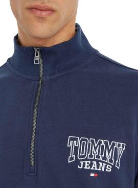 Sudadera Tommy Jeans Graphic Azul para Hombre