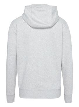 Sudadera Tommy Jeans Entry Gris para Hombre