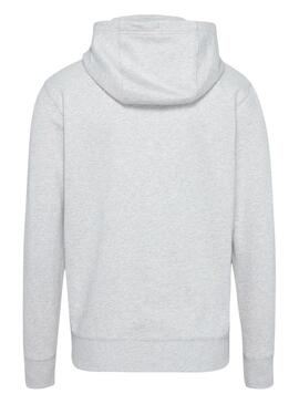 Sudadera Tommy Jeans Entry Gris para Hombre
